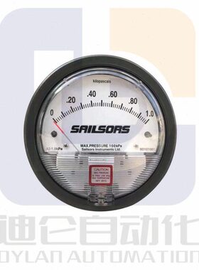 Sailsors塞尔瑟斯 A2-25kpa 0-25kpa 指针式差压表 压差表 差压计