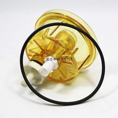 柴油滤清器滤杯 FS19922 fs19816 油水分离器感应透明杯沉淀底杯