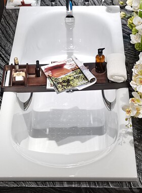 TOTO珠光泡澡盆嵌入式1.6米家用泡澡悠浮浴缸PPY1650HP#P(08)