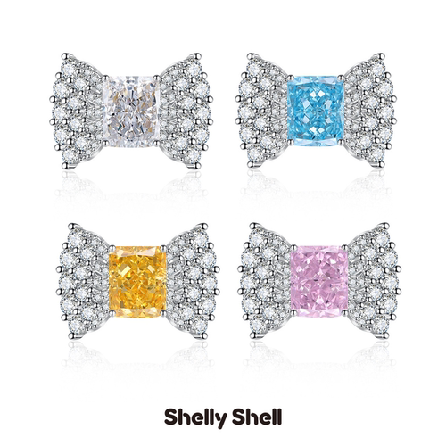 Shelly Shell方糖蝴蝶戒指 开口圈口可调节