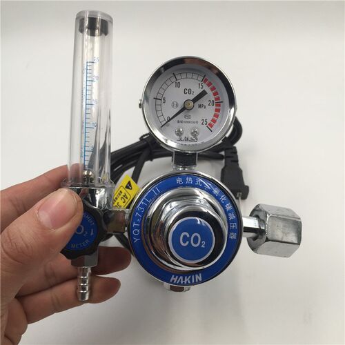 HAKIN华青YQT-731L二氧化碳表减压器耐震表防摔不漏气二保焊气保