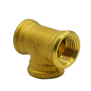 专卖店 1.5寸 正品 埃美柯649黄铜加厚内丝三通内螺纹管件接头DN40