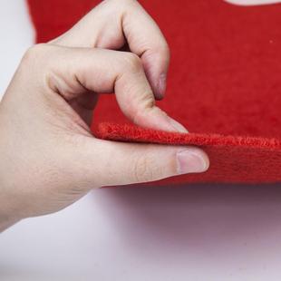 地毯览厂家加厚拉绒地垫拉绒地毯庆活动开业结婚红典舞台展红条纹