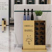 雨伞收纳架家用创意公司门口入户存放伞架神器酒店大堂雨伞桶商用