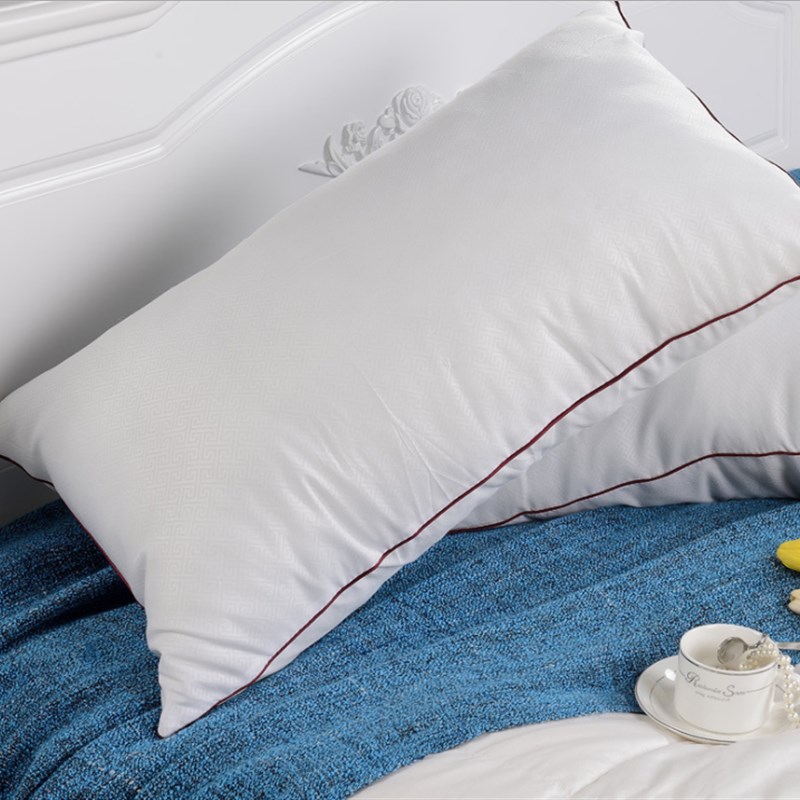 丝棉枕芯五星级酒店枕家用双人枕头学G生宿舍单人护颈枕整头不变