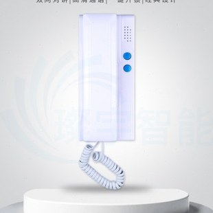 楼宇对讲非可视2线室内分机兼容一鸣格安星光煜升科濠家卫士等