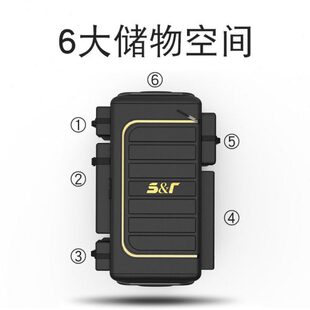 车载收纳箱 汽车后备箱储物箱 车用多功能折叠整理箱 1680D牛津布