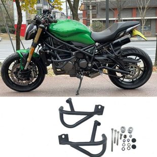 适用贝纳利752S改装保险杠发动机防摔防撞保护杠护杠竞技杠配件