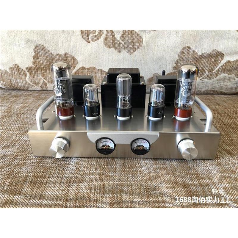 6H8C EL34斯巴r达X1豪华电子管胆机功放套件成品 龙凤胆艺