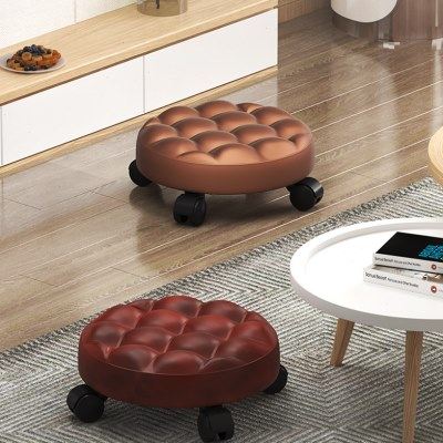 滑轮矮凳移动带轮小凳子擦地凳儿童学步凳施工小椅子美缝小圆板凳,住宅家具,矮凳,淘宝优惠券,粉丝福利购,淘宝优惠卷