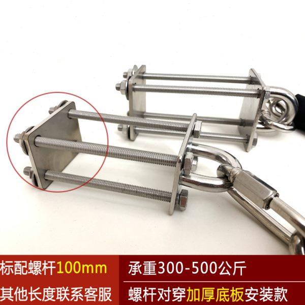 商场玻璃门防倒链 万达吾悦广场地弹簧门防坠链对穿安装304不锈钢,基础建材,安全链/扣,淘宝优惠券,粉丝福利购,淘宝优惠卷