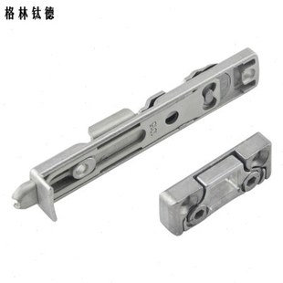 铝包木门窗插销 断桥铝天地插销 铝合金塑钢门窗ROTO暗插销上下