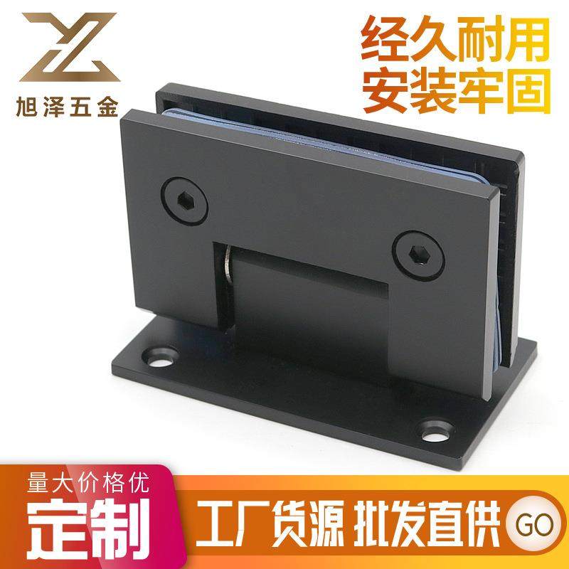 不锈钢90度浴室夹酒店淋浴房浴室夹固定玻璃夹304浴室夹玻璃门夹,基础建材,铰链,淘宝优惠券,粉丝福利购,淘宝优惠卷