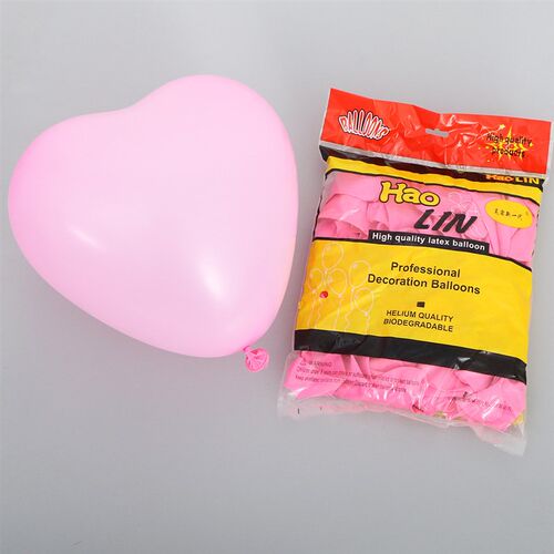 Proposal Atmosphere Decor Heart Latex Balloons 12inch 23g fo
