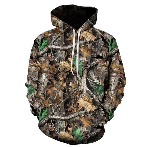 2025 Spring Autumn 3D Mens Hoodie Plants Birds Leisure Sport