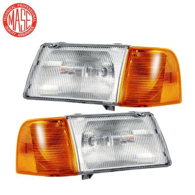 适用彼得比尔特Peterbilt375 385卡车前大灯不带饰条框