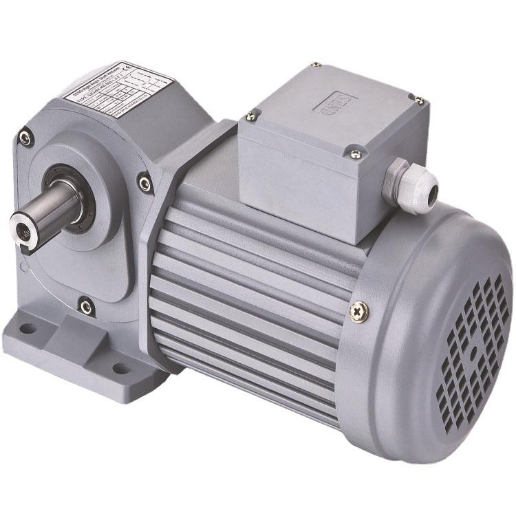 山藤直交轴齿轮电机25W~750W 智能立体车库 GTR款H系列双轴减速机