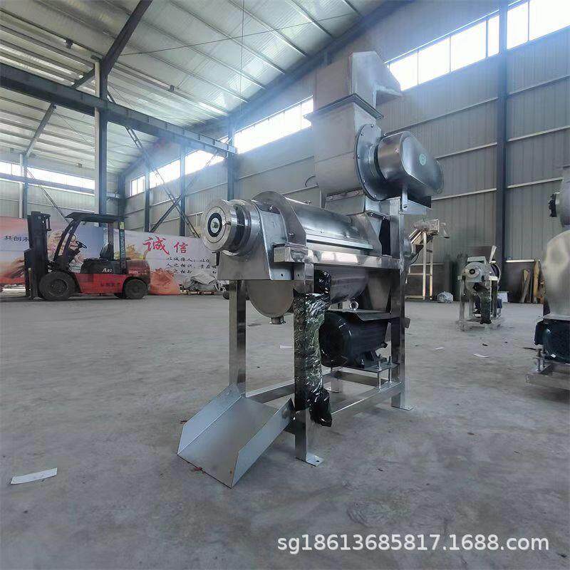 工业大型椰汁榨汁机 秋梨萝卜甜菜破碎打汁机 不锈钢果蔬压榨机