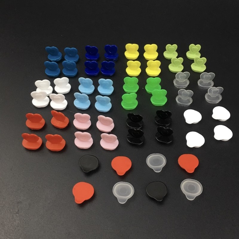 红色心形塞90口径注塑杯盖塞深蓝色塞G透明平塞子白色平塞黑色平