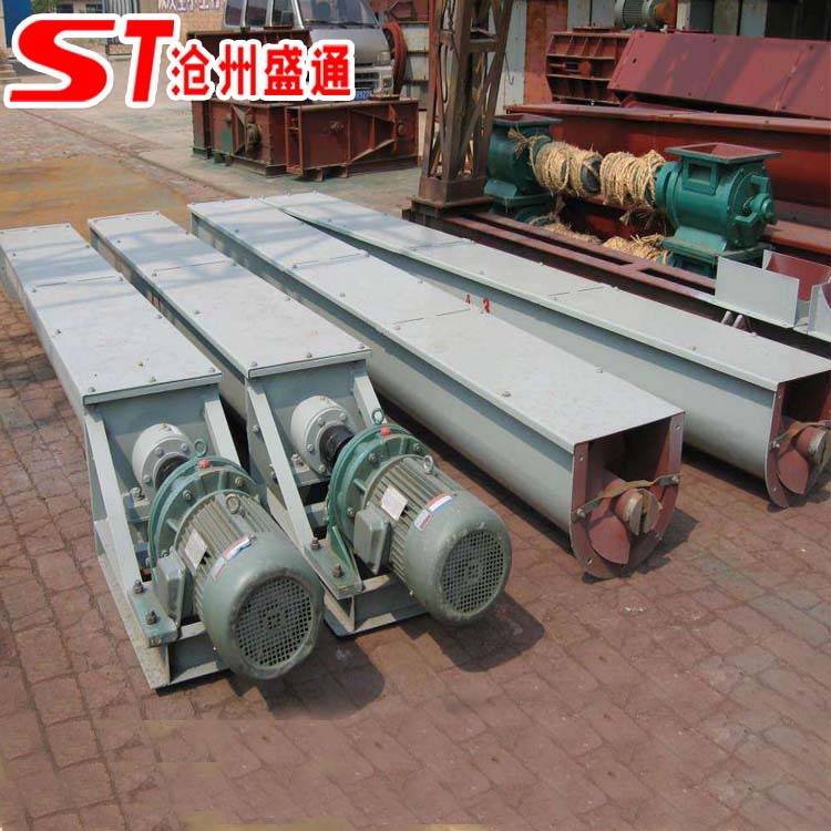 φ219管式螺旋管输送机 带轴螺旋输送机 U型输送机 生产厂家