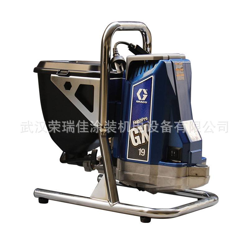 新款固瑞克GX19电动无气喷涂机家具木器漆精饰型喷涂机轻巧便携式