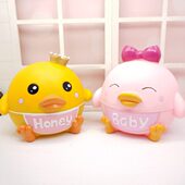 客厅房间可爱少女心卡通摆件大人存钱罐小孩储钱罐装 饰品生日礼物