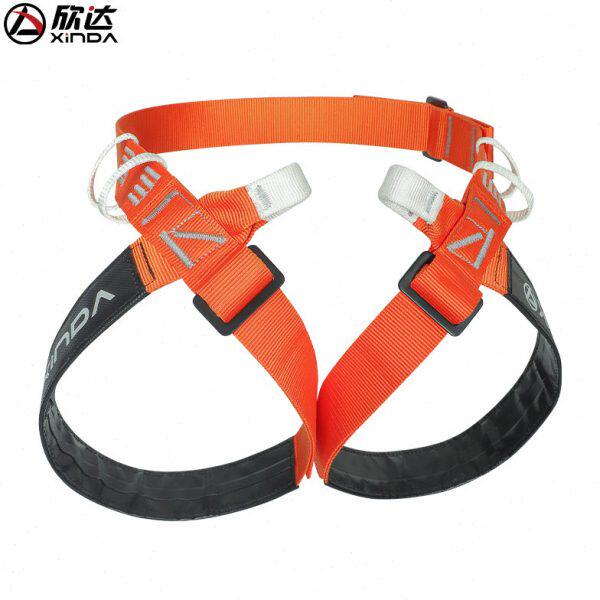 欣达户外探洞安全带速降攀岩安全带超轻简易快速腰带半身保险带