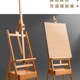 折叠用品画板抽屉式 展示油画架榉木素描写生架子4k开家用专业画架