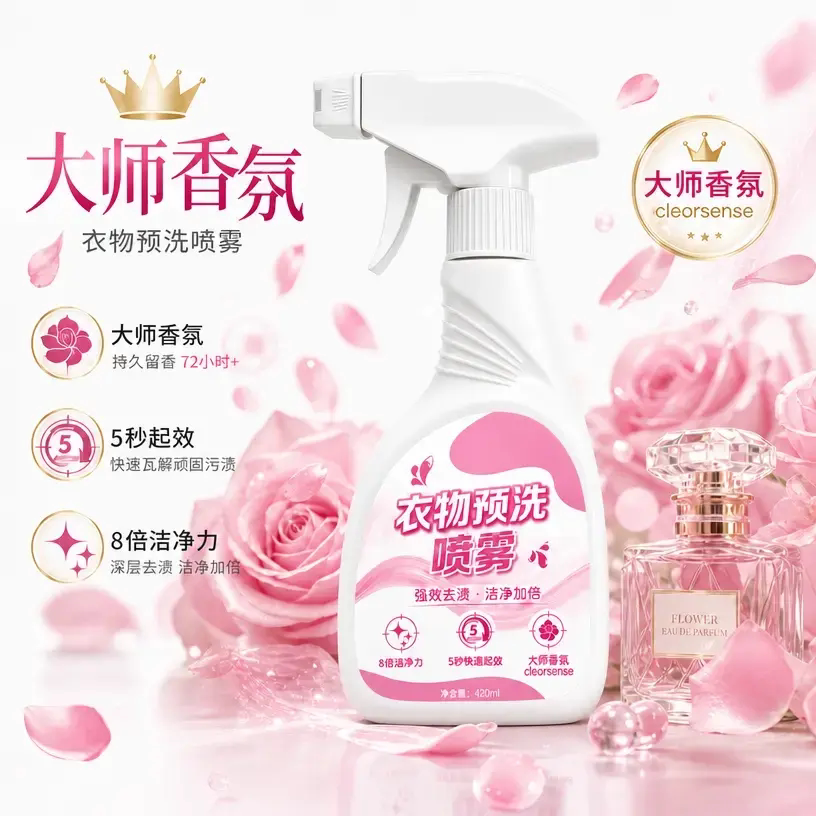 大师香氛衣物预洗喷雾持久留香