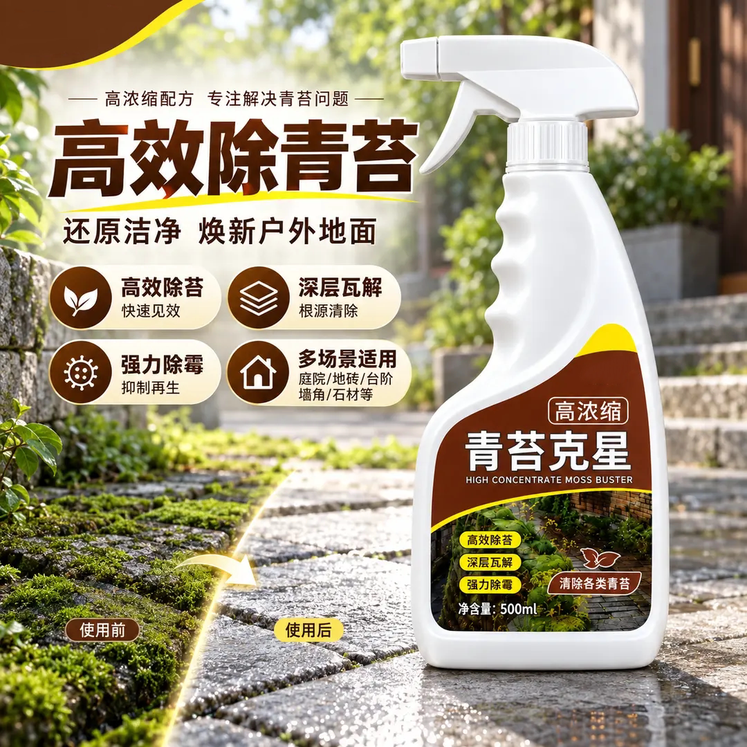 高浓缩青苔克星高效除苔强力除霉