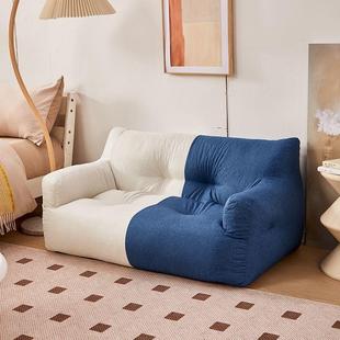 懒人沙发豆袋卧室单双人沙发榻榻米出租屋地上躺椅阳台卧室小沙发