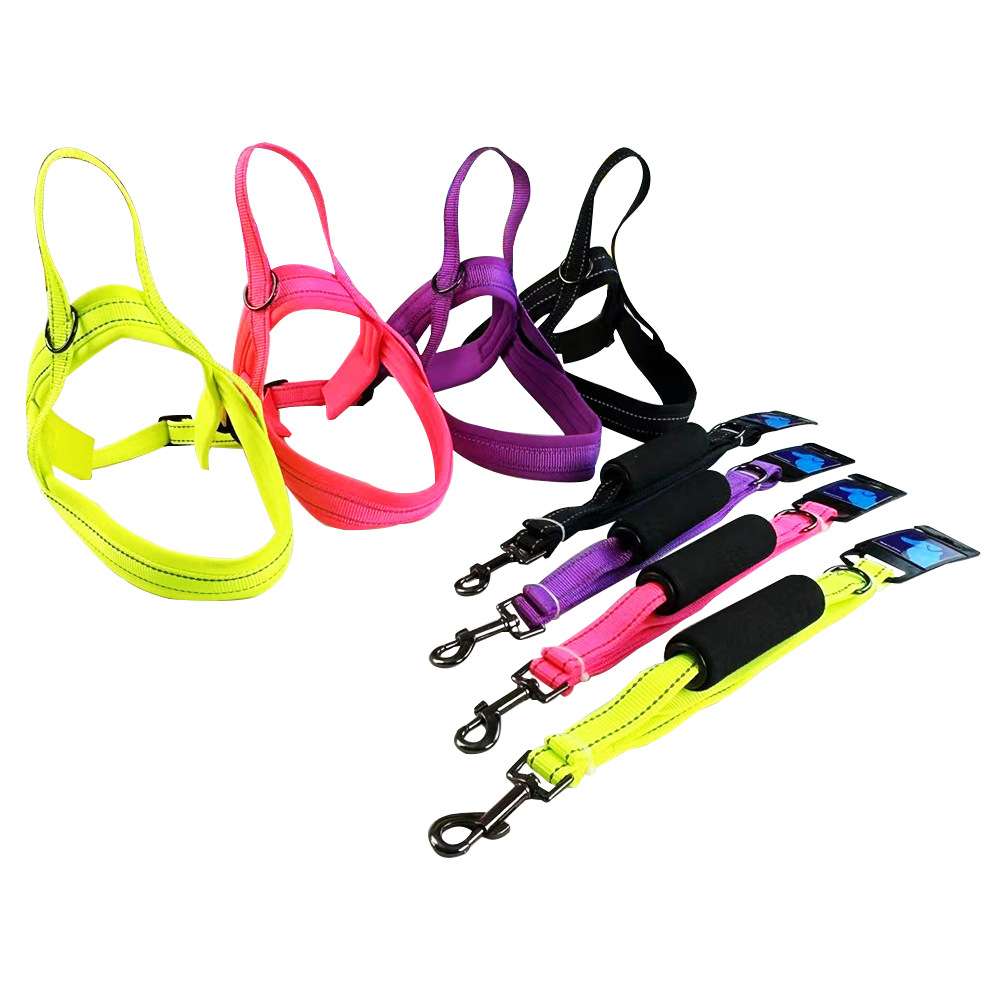 宠物A7胸背带狗狗牵引绳狗背带可调节大小防挣脱中大型犬遛狗绳