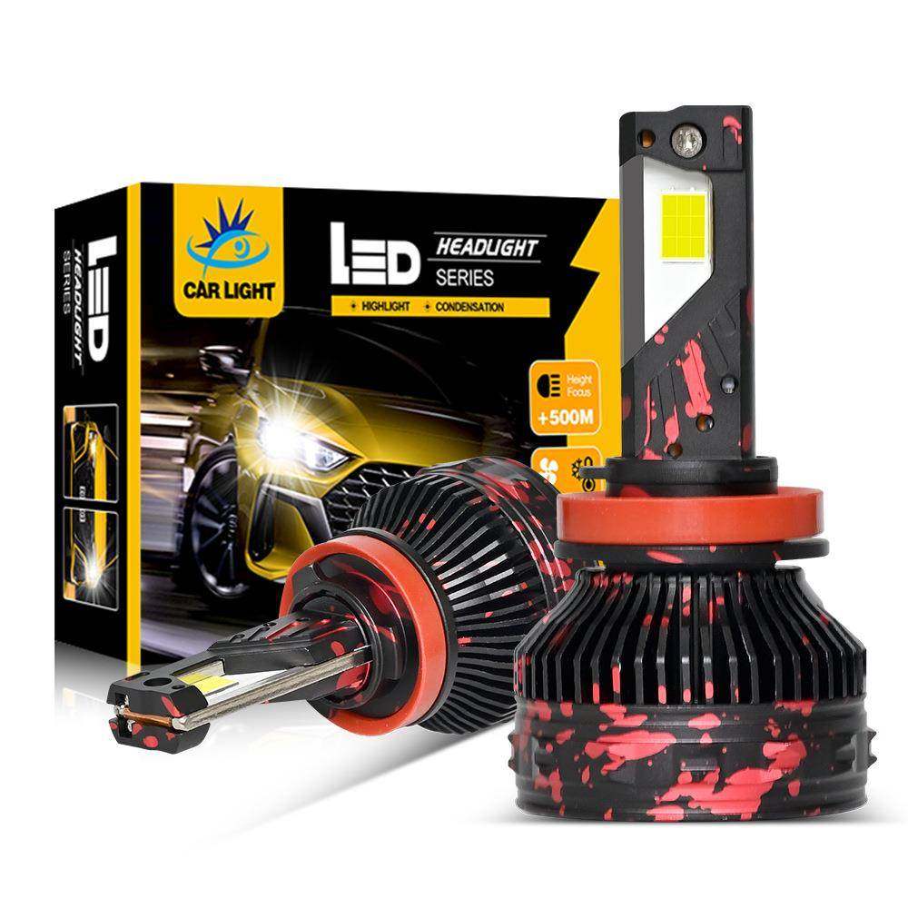 新款 四铜管180W大功率大芯片超亮远近一体LED车灯H4 H7 H11 9005,标准件/零部件/工业耗材,车间地垫,淘宝优惠券,粉丝福利购,淘宝优惠卷