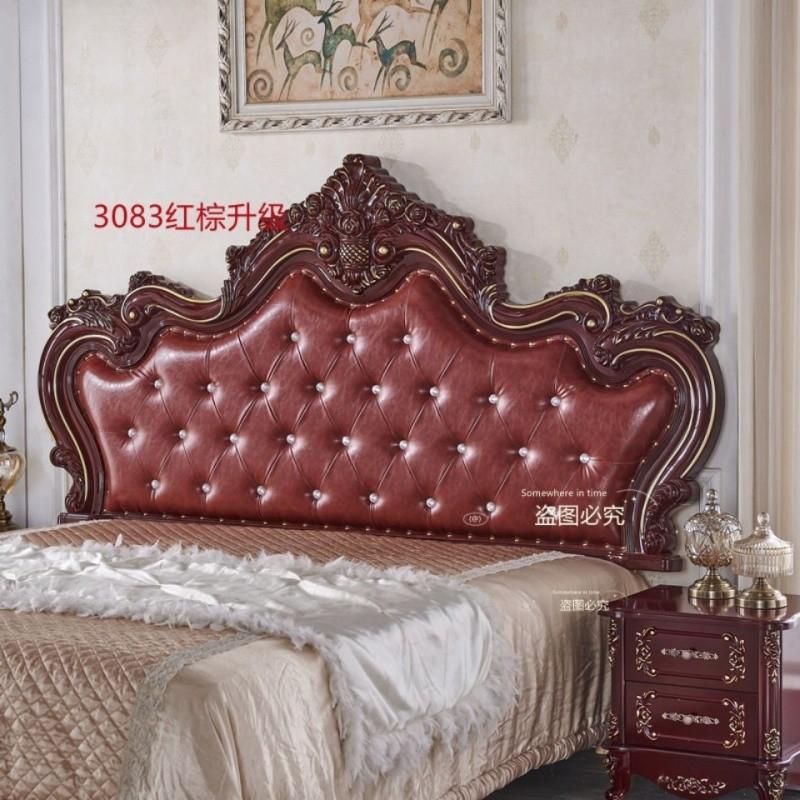 欧式床头板软包靠背板1.米双床8头2米欧欧式床靠板1.5GIF米式人床