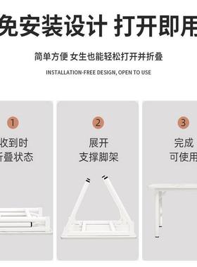 叠桌子饭桌餐桌家用F5M66967出租屋子宿舍小方桌简折易摆摊矮桌地