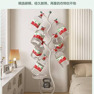 卧室轻奢树杈挂衣架落地立式挂包衣帽架铁艺放衣服置物架家用新款