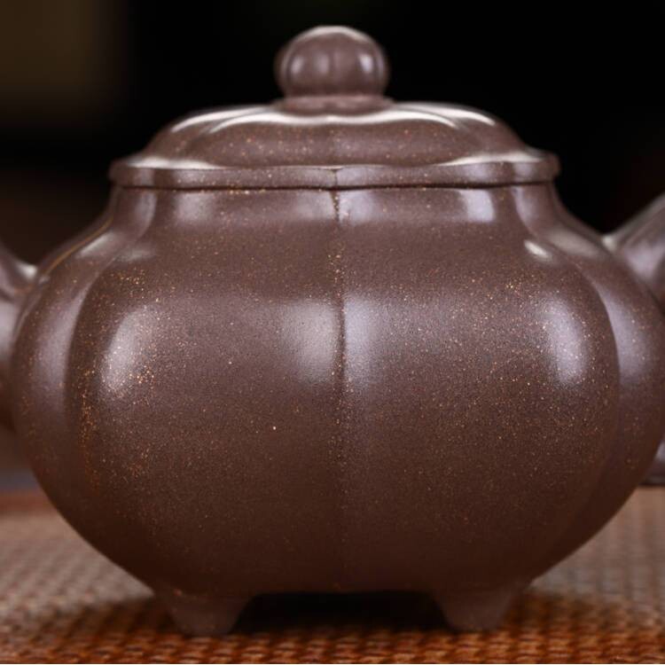 锦囊传炉壶原矿青灰泥宜兴紫砂壶茶具茶道名家传手工文玩茶器陶器