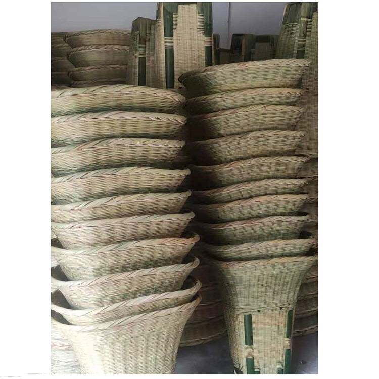 产地背罗背箩箩筐竹编竹制品收纳篮收纳筐背篼背筐夹背平口背罗