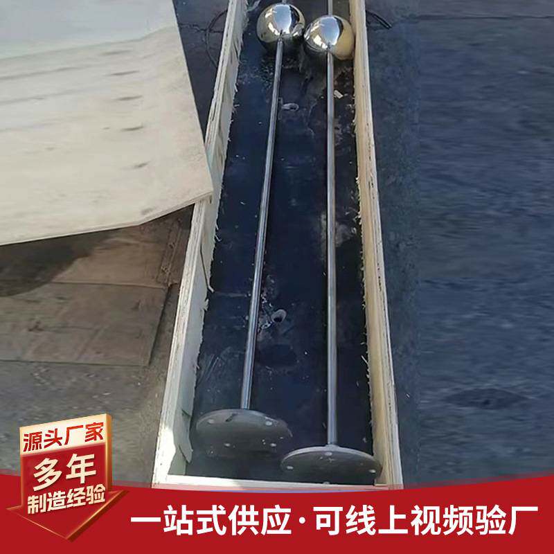 不锈钢避雷针 带球304材质防雷针规格齐全 楼房屋顶接闪器