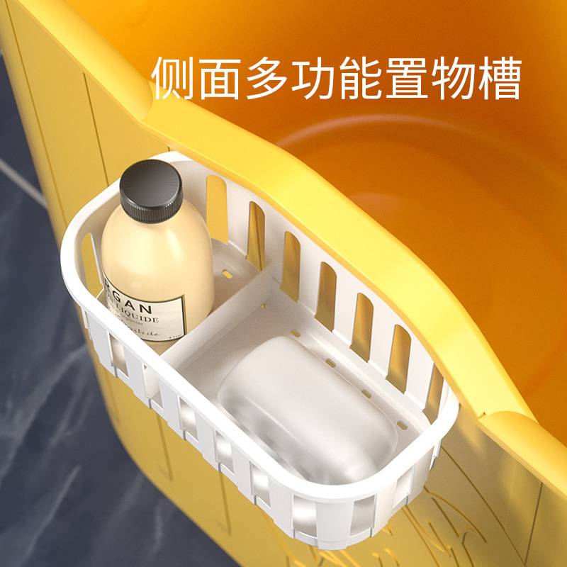 洗澡桶成人泡澡桶大号加厚家用全身成人款洗澡桶折叠式沐浴洗澡盘