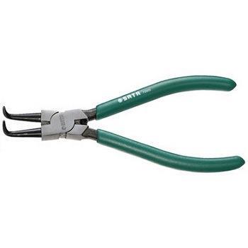 工具穴用曲口卡簧钳内卡弯嘴卡簧钳7寸72005