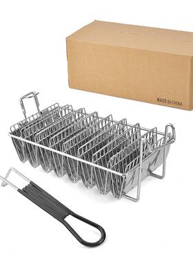 亚马逊爆款美式不锈钢墨西哥塔可皮八格V型炸篮定型工具taco托架