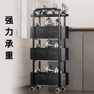 厨房夹缝小推车置物架隙缝收纳柜多层冰箱侧面抽拉柜极窄收纳抽屉