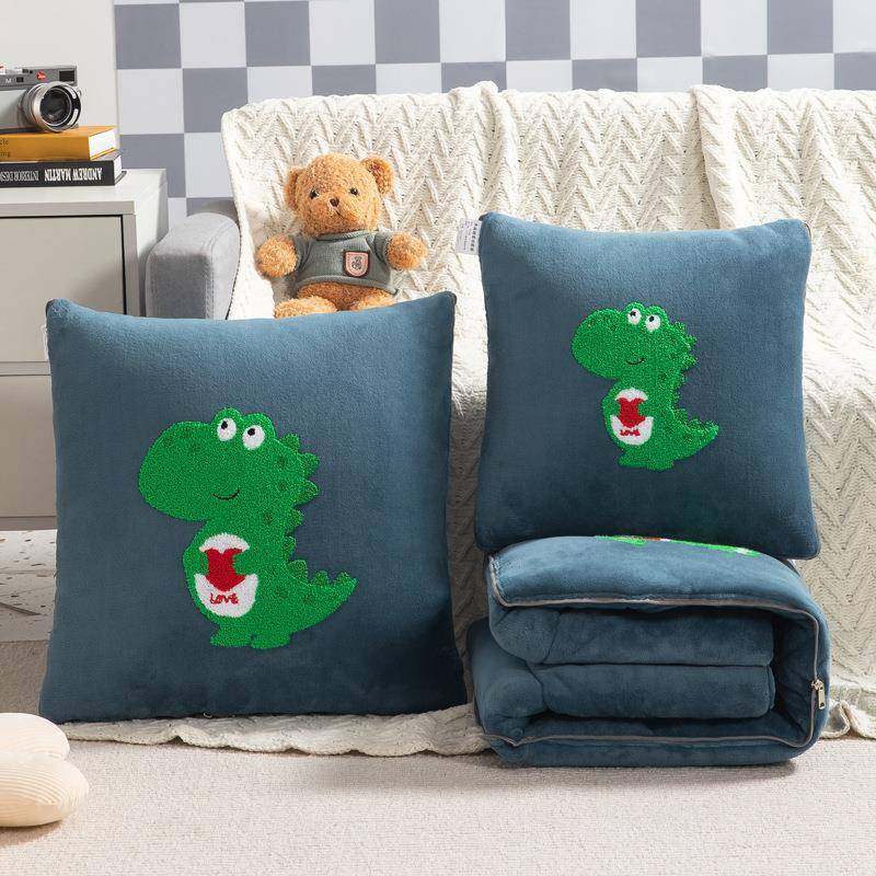 新款抱枕被子两用二合一办公室沙发午睡毯可收纳多功能抱枕被,居家布艺,抱枕被,淘宝优惠券,粉丝福利购,淘宝优惠卷