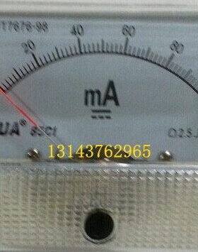 直流电流表85C1-100MA 200MA 300MA 500MA 1A 2A 3A 5A  85C1-A