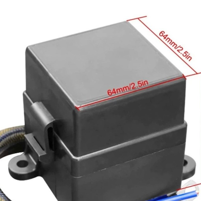 6路预接线保险丝继电器r盒 2个80A继电器插槽和6个保险丝支架