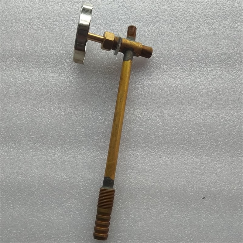 实利康朗宝犀牛j中高压猛火炉进气开关纯铜调火控制阀体大小火总