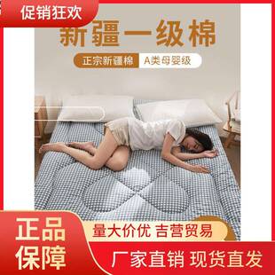 V45O铺床的褥子床褥垫棉花垫被铺底棉絮床垫家用软垫学生宿舍单人