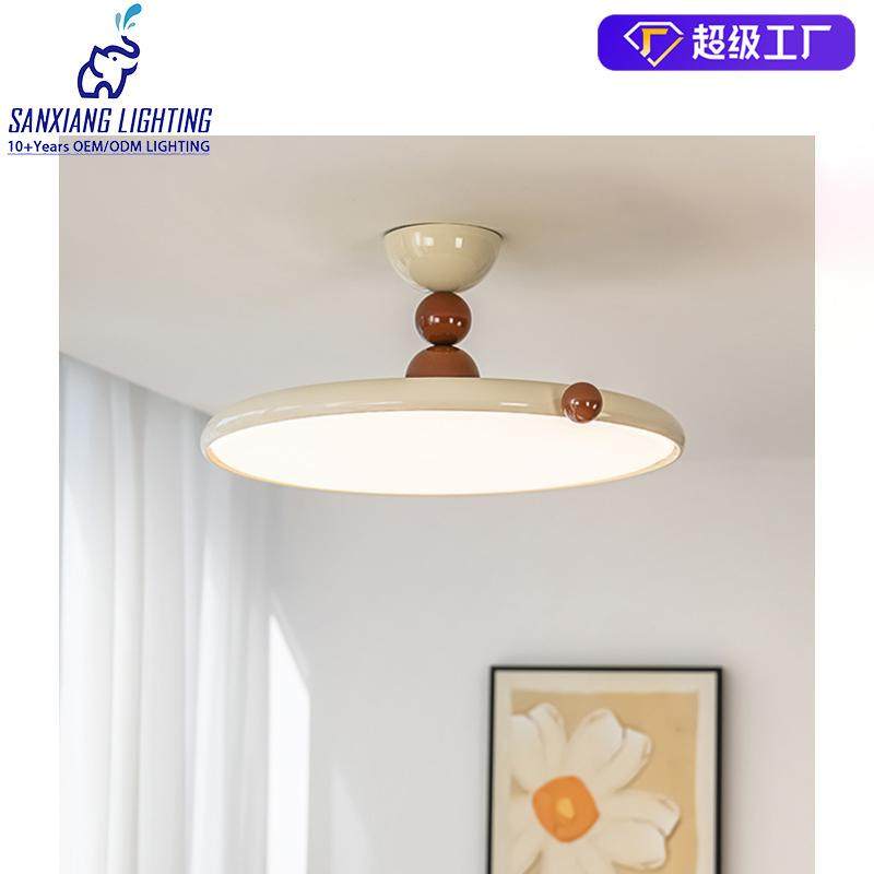 法式奶油风卧室灯儿童房护眼书房奶豆灯简约现代飞碟房间灯吸顶灯,鲜花速递/花卉仿真/绿植园艺,割草机/草坪机,淘宝优惠券,粉丝福利购,淘宝优惠卷