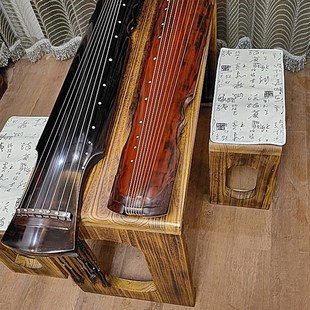 书法桌 暑假活动冲量款 国学桌V 古琴一体桌凳 茶 双人古琴桌凳